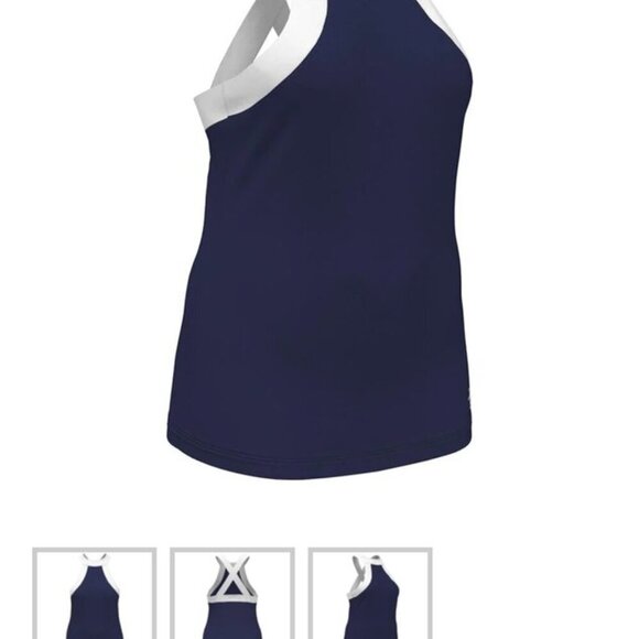 🖤 Penguin Women’s Color Block Halter Tennis Top – Size Large-NWT - Picture 9 of 11